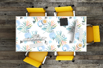 Tapis de bureau Modèle tropical