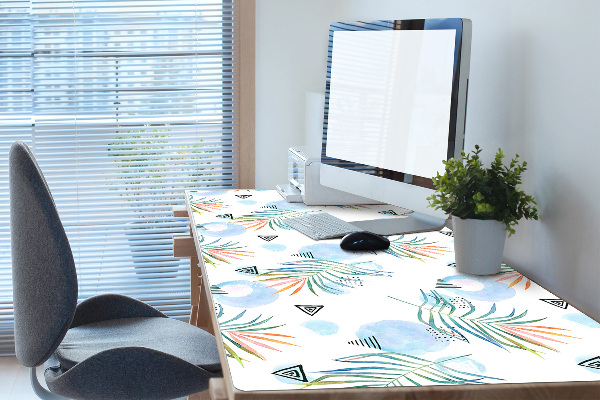 Tapis de bureau Modèle tropical