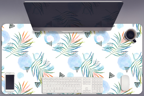 Tapis de bureau Modèle tropical