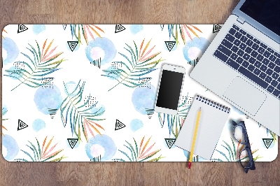 Tapis de bureau Modèle tropical