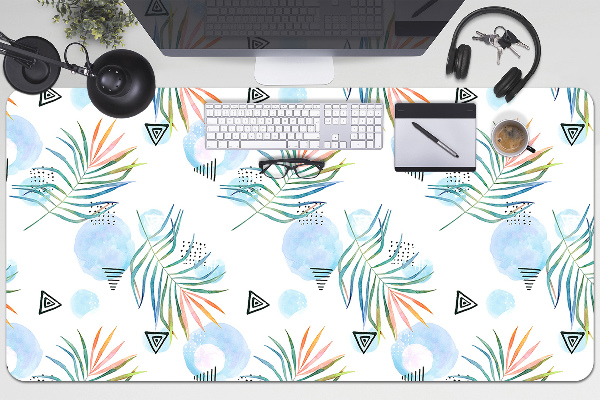 Tapis de bureau Modèle tropical