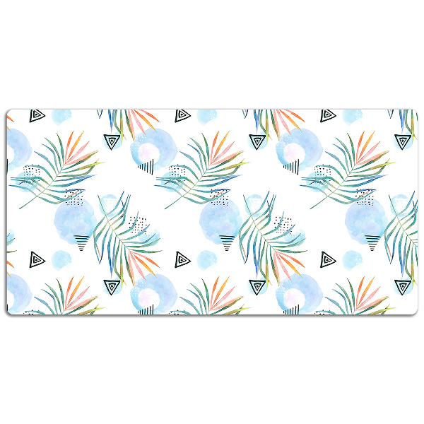 Tapis de bureau Modèle tropical