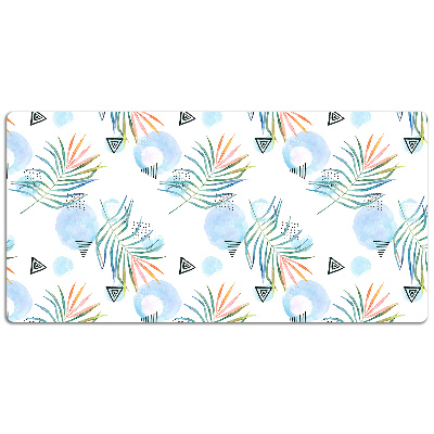 Tapis de bureau Modèle tropical