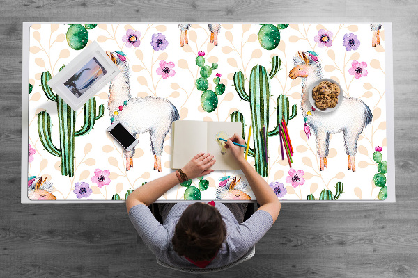 Sous main de bureau Lama