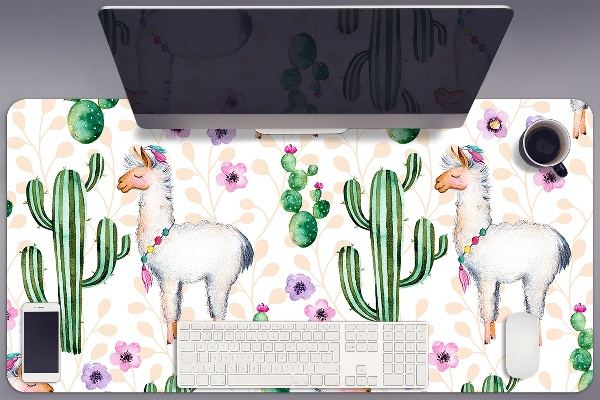 Sous main de bureau Lama