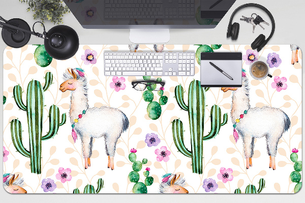 Sous main de bureau Lama