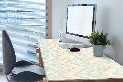 Sous main de bureau Zigzag