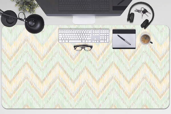 Sous main de bureau Zigzag