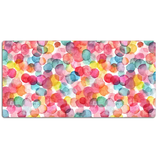 Sous-main bureau Bulles colorées