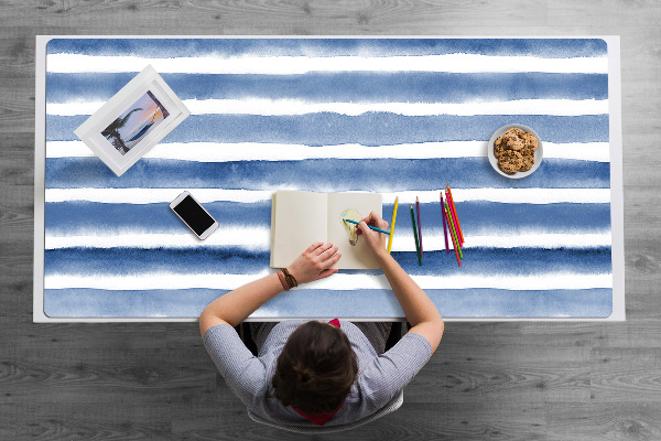 Tapis de bureau Ceintures aquarelles