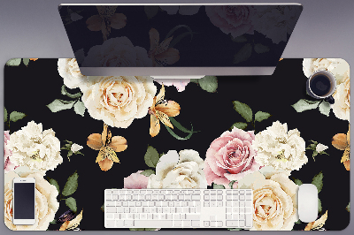 Tapis de bureau Roses vintage