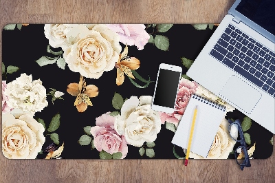 Tapis de bureau Roses vintage