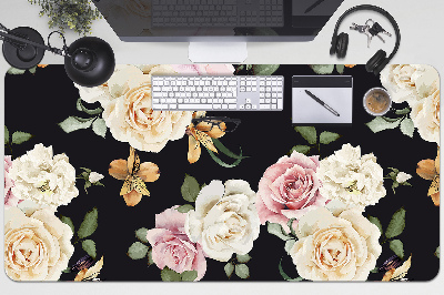 Tapis de bureau Roses vintage