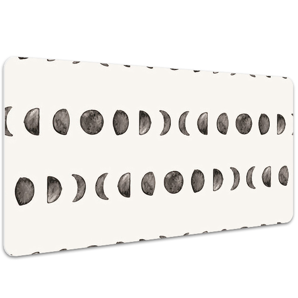 Sous main de bureau lune