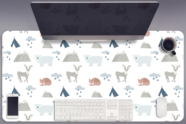Tapis de bureau Animaux forestiers