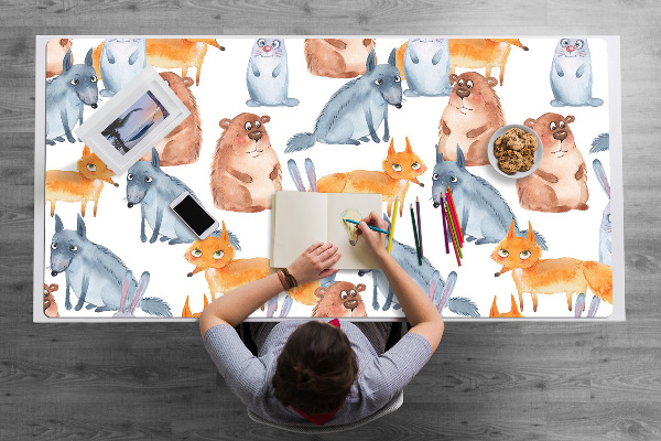 Sous main de bureau Animaux domestiques