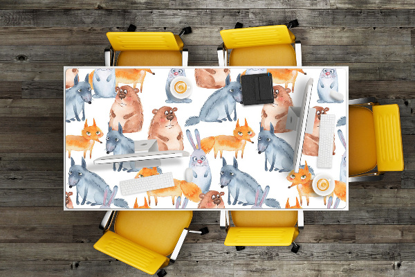 Sous main de bureau Animaux domestiques