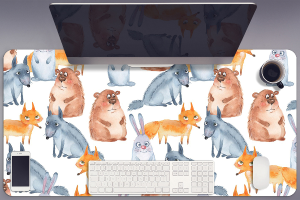 Sous main de bureau Animaux domestiques