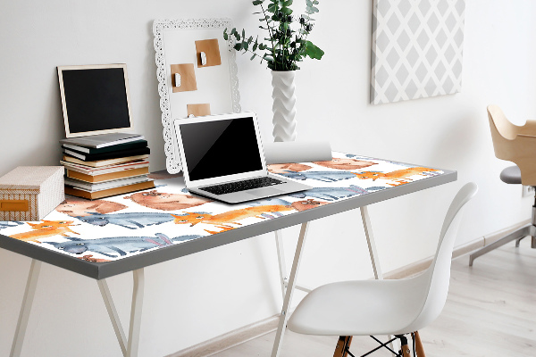 Sous main de bureau Animaux domestiques
