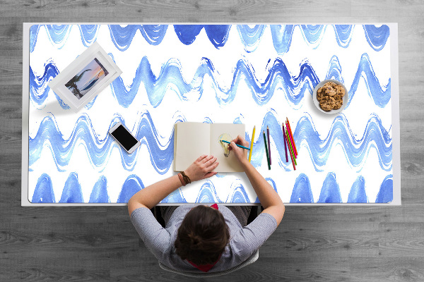 Sous main de bureau Waves aquarelles