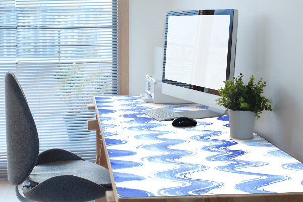 Sous main de bureau Waves aquarelles