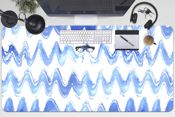 Sous main de bureau Waves aquarelles