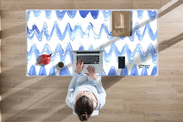 Sous main de bureau Waves aquarelles