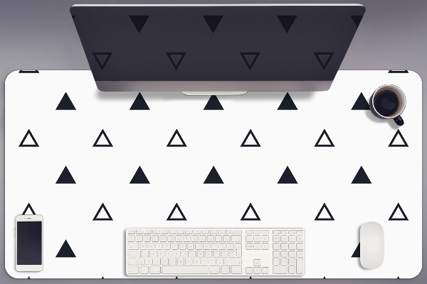 Sous main de bureau Triangles