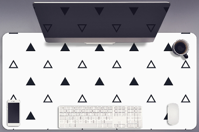 Sous main de bureau Triangles