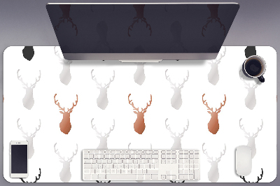 Sous main de bureau Tête de cerf