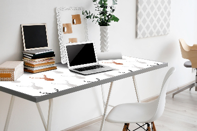 Sous main de bureau Tête de cerf