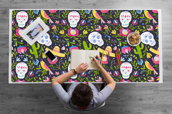 Sous-main bureau Motifs mexicains