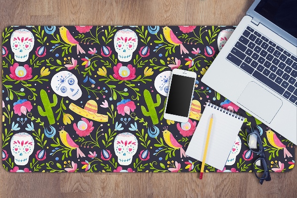 Sous-main bureau Motifs mexicains