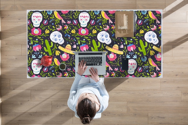 Sous-main bureau Motifs mexicains