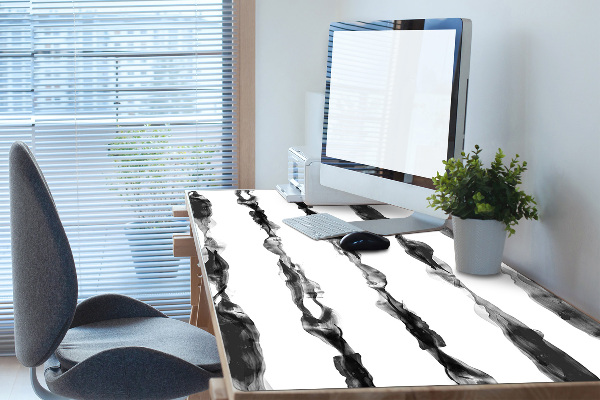 Sous main de bureau Lignes d'encre