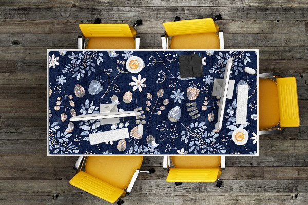 Sous-main bureau Feuilles scandinaves