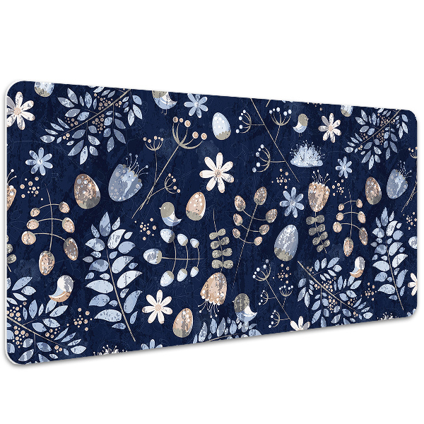 Sous-main bureau Feuilles scandinaves