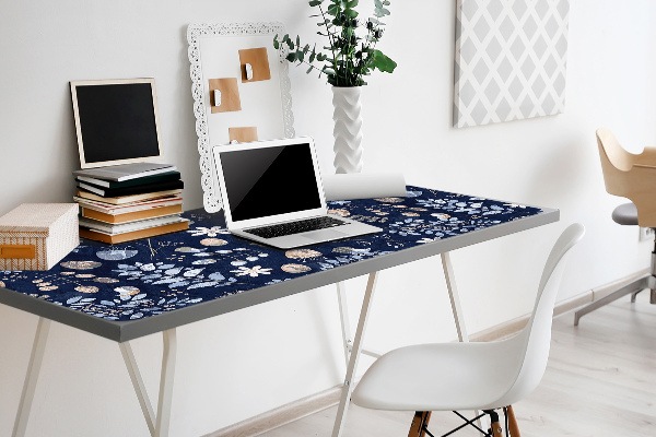Sous-main bureau Feuilles scandinaves