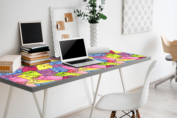 Tapis de bureau Chats heureux