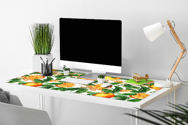 Sous main de bureau Des oranges