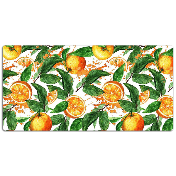 Sous main de bureau Des oranges
