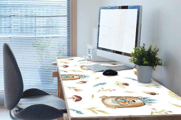 Tapis de bureau Ours en peluche indien