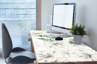 Sous main de bureau Fleurs de freesia