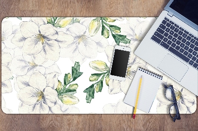 Sous main de bureau Fleurs de freesia