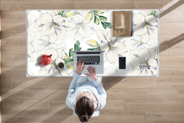 Sous main de bureau Fleurs de freesia