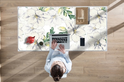 Sous main de bureau Fleurs de freesia