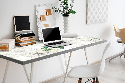 Sous main de bureau Fleurs de freesia