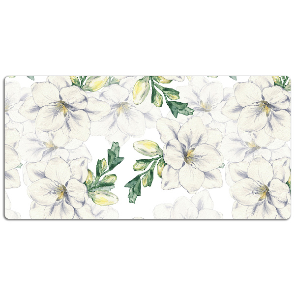 Sous main de bureau Fleurs de freesia