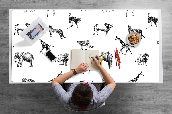 Sous main de bureau Safari