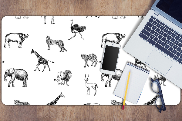 Sous main de bureau Safari